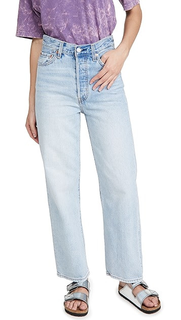 Ribcage Straight Ankle Jeans | Shopbop