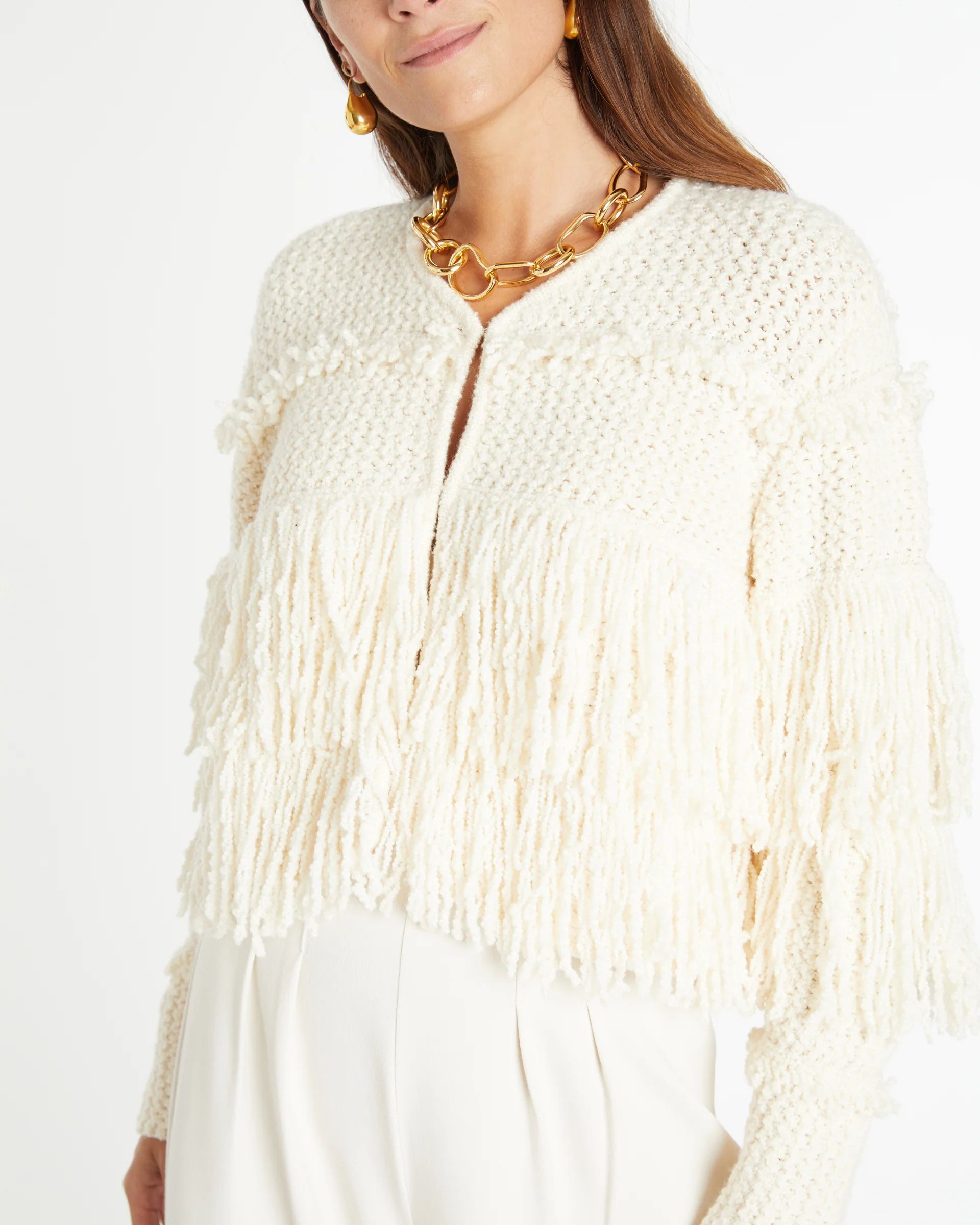 Sola Knit Jacket | Tanya Taylor