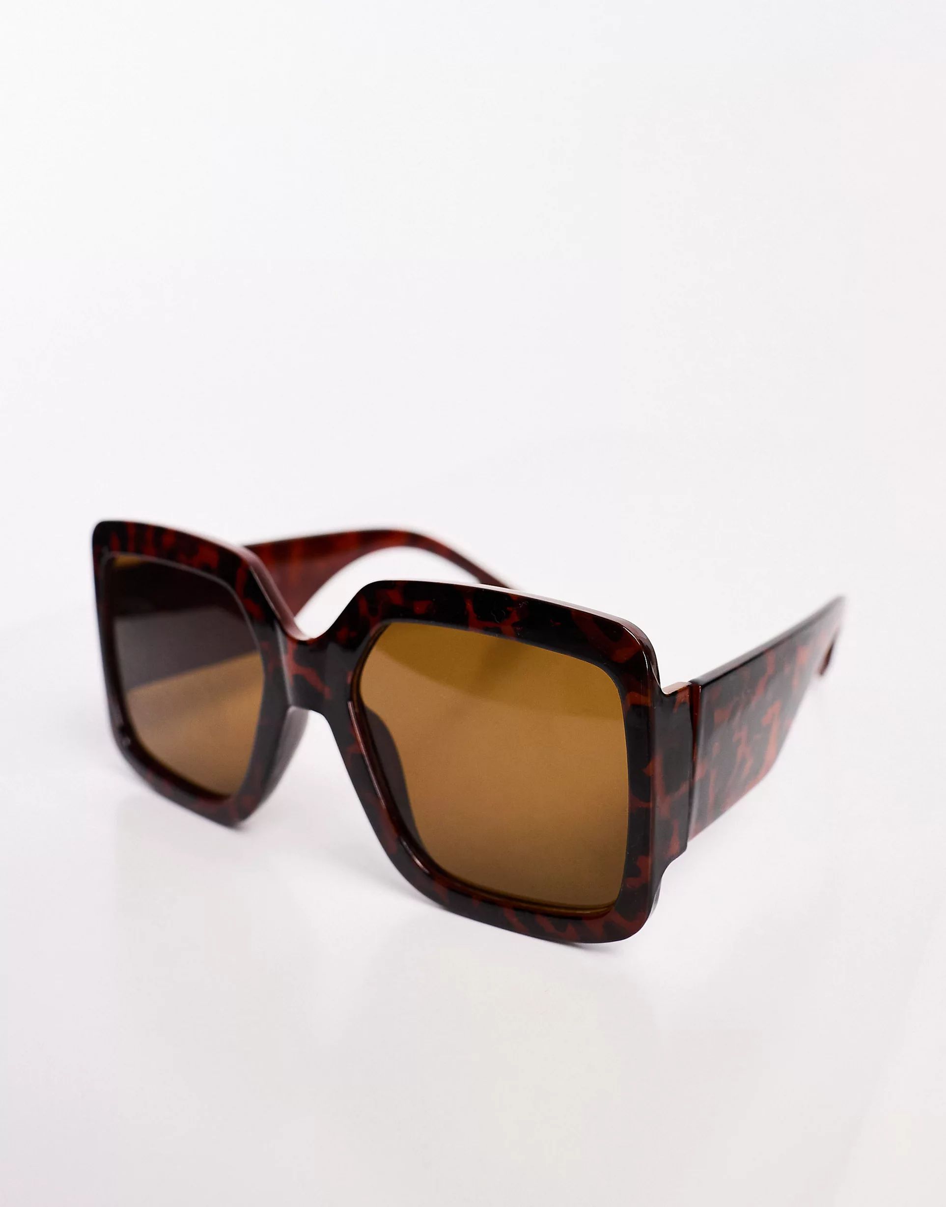 Madein. oversized square sunglasses in tortoiseshell | ASOS (Global)