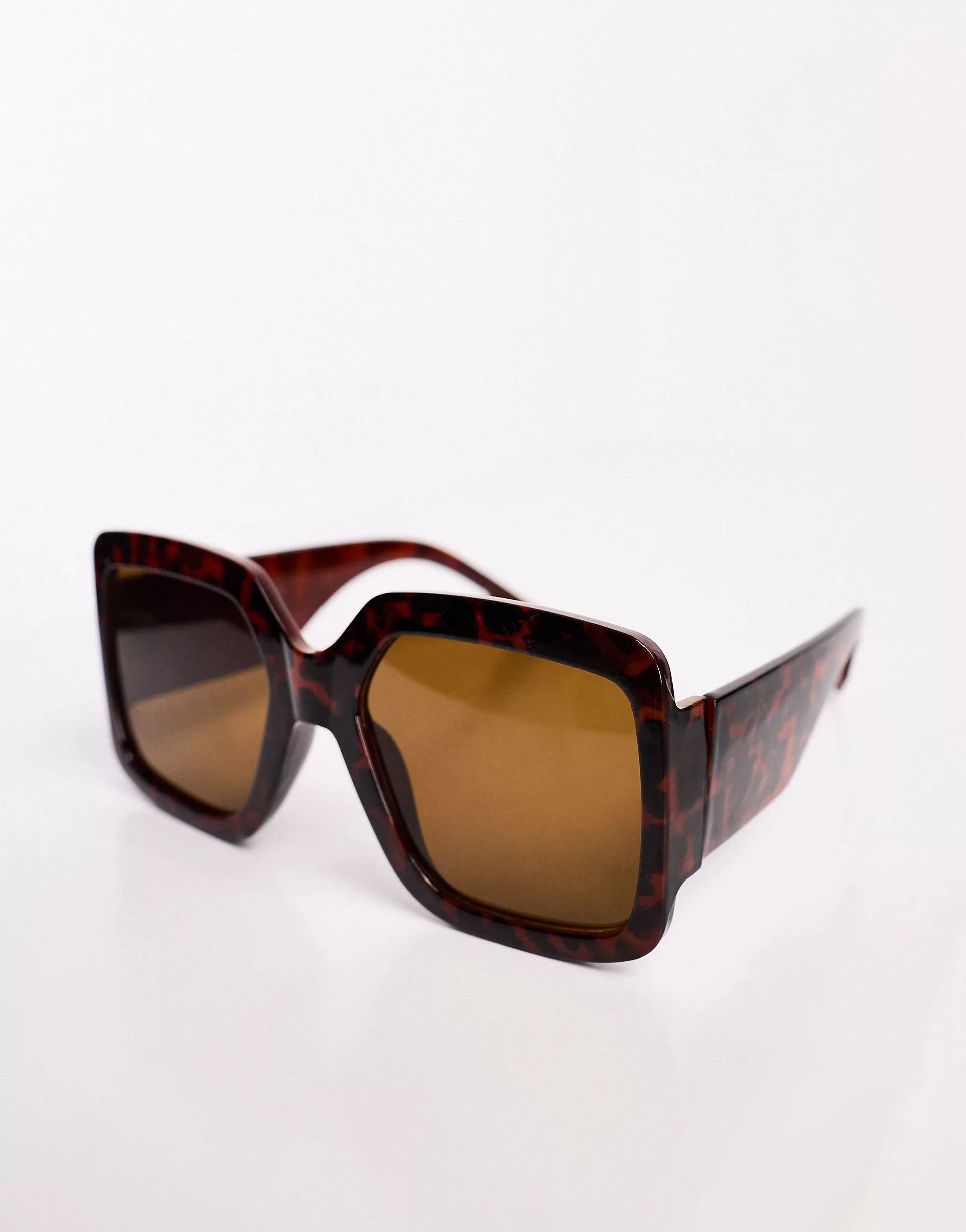 Madein. oversized square sunglasses in tortoiseshell | ASOS (Global)