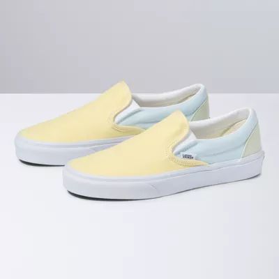 Pastel Block Classic Slip-On | Shop At Vans | Vans (US)