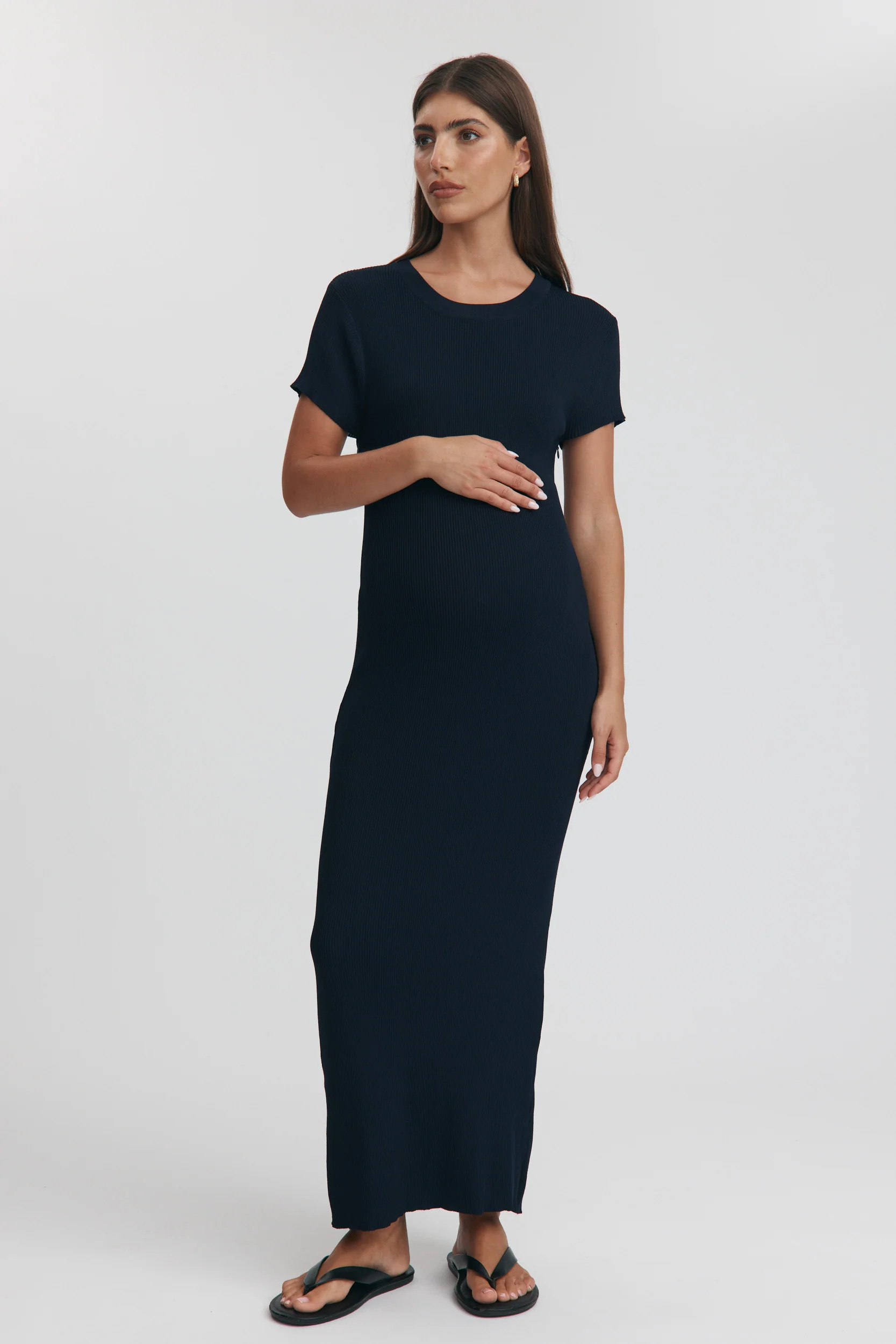 Formentera Maxi Dress (Navy) | Legoe Heritage Maternity APAC