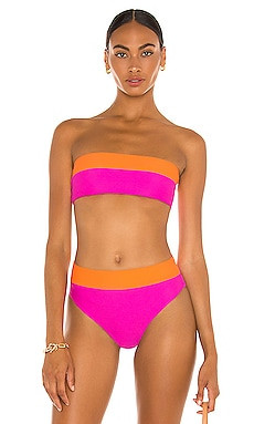 LPA Foster Top in Pink & Orange from Revolve.com | Revolve Clothing (Global)