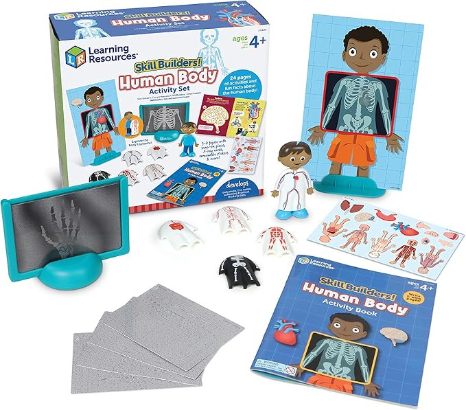Learning Resources Skill Builders! Human Body Activity Set,1 Preschool Learning Activities, Presc... | Amazon (US)