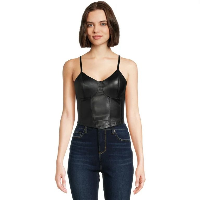 Madden Nyc Women's Bustier Bra Cup Top | Walmart (US)