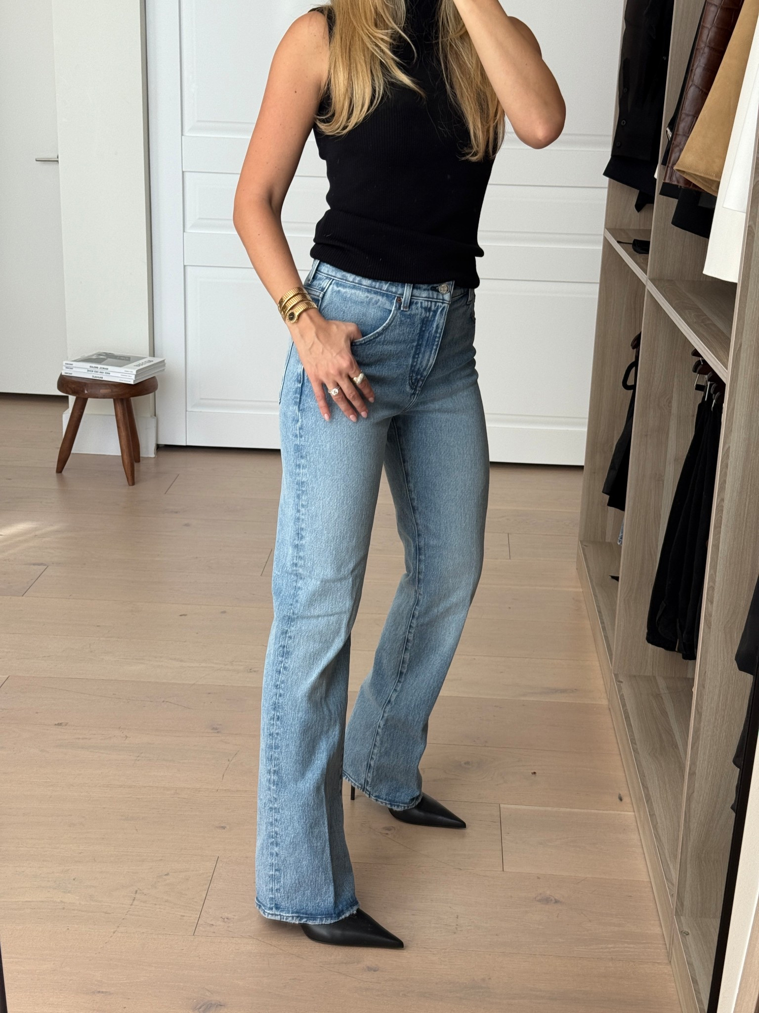 Classic bootcut denim👌🏻 I’m wearing size 26

@madewell #madewell #madewellpartner #ad