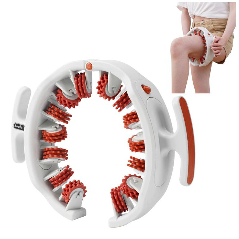 Soulyis Cellulite Manual Push-Pull Roller - Thigh, Calf, Waist Push-Pull Tool - Deep Tissue Pain ... | Walmart (US)