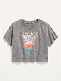 Vintage Graphic Crew-Neck T-Shirt for Girls | Old Navy (US)