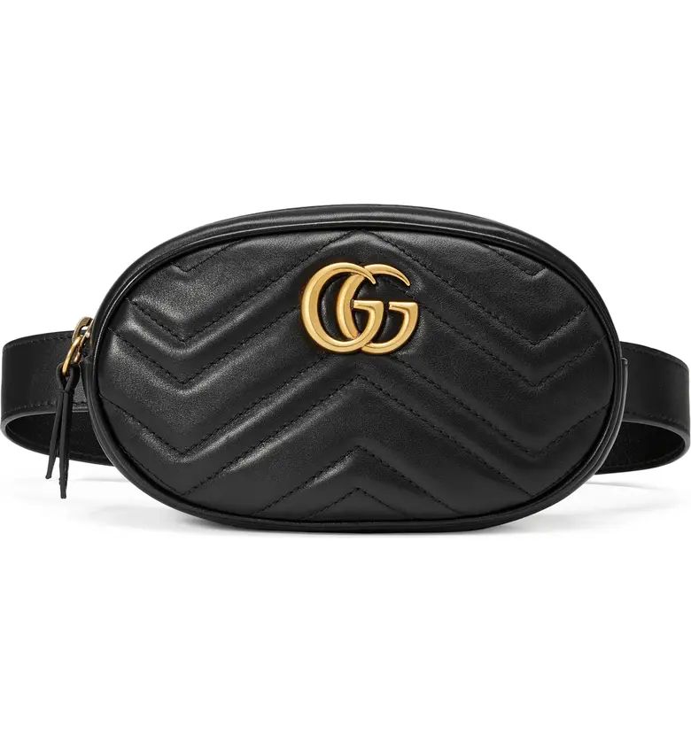 Matelassé Leather Belt Bag | Nordstrom