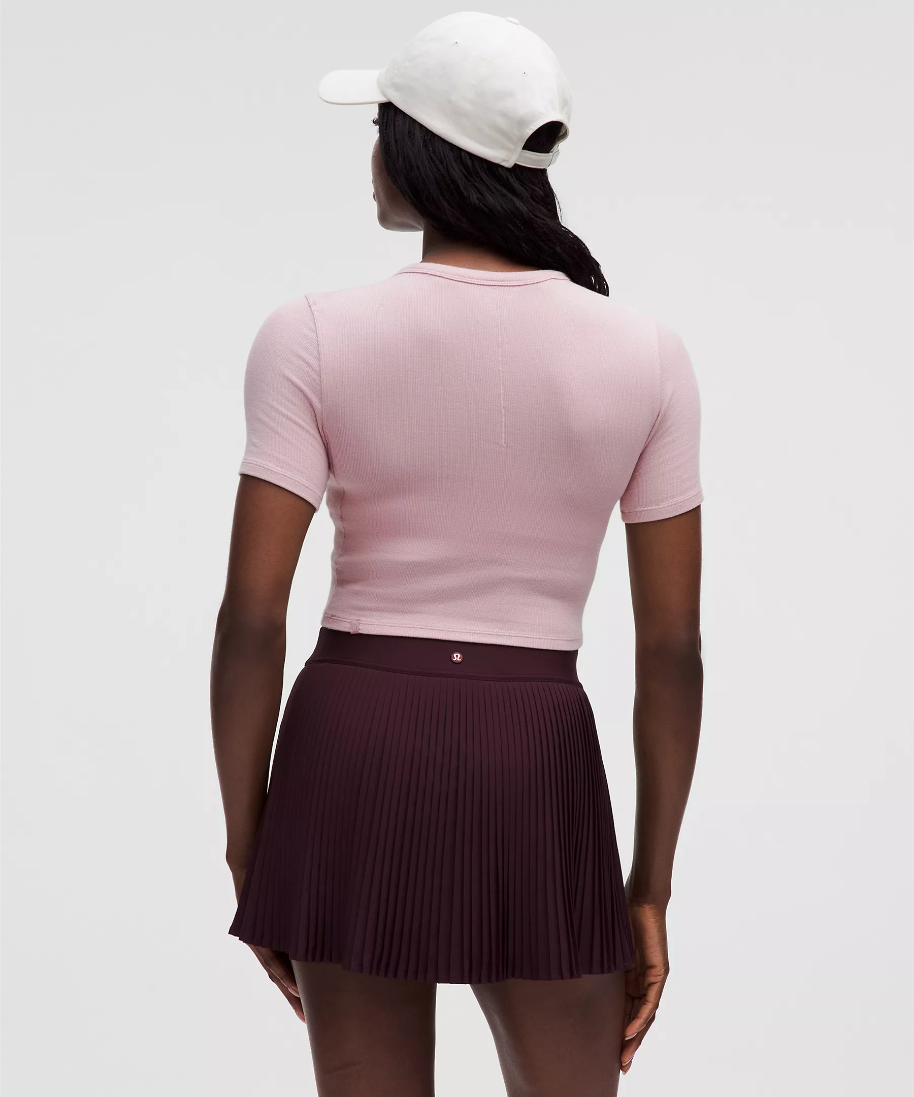Hold Tight Straight-Hem Cropped T-Shirt | Lululemon (US)