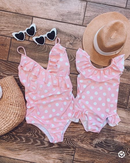 Mommy and me swimsuits on Etsy!! Matching pink polka dot (or black and white) ruffle one piece bathing suits!!! The cutest!!! 


Kids swimsuits. Toddler Girl one piece.  Little boy swim trunks. Father son swim trunks.  #smallshop #swimsuits #familyswimsuits #kidsswim vacation outfits 

#LTKswim #LTKfamily #LTKSeasonal