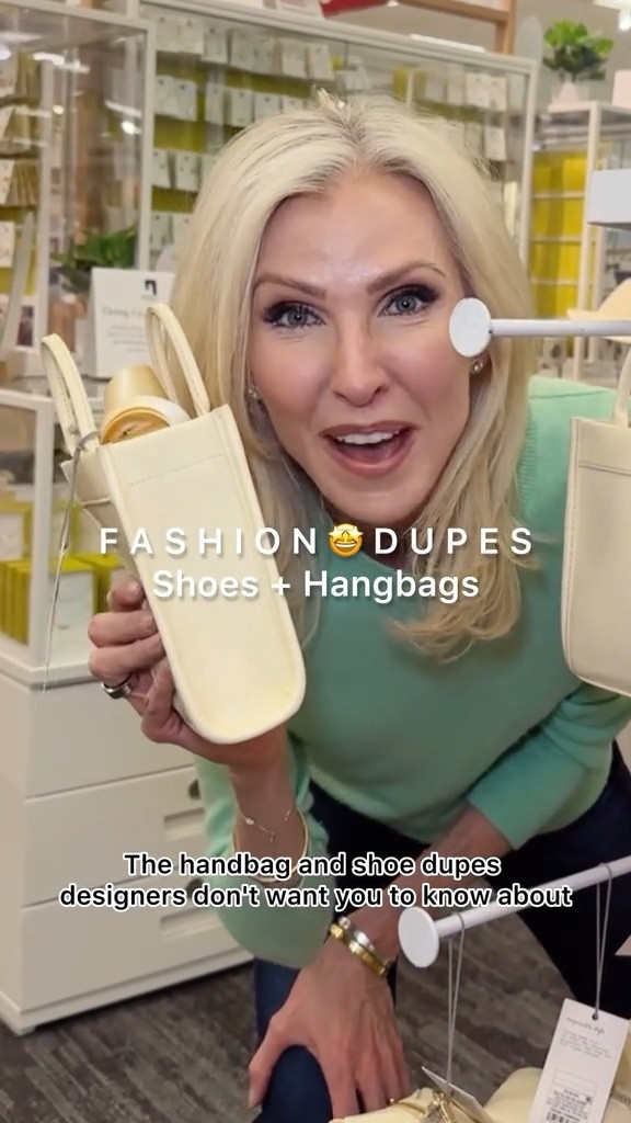 Shop the Reel: Designer Fashion Dupes 

designer dupes, designer copycat, looks for less, target sandals, target handbags, walmart fashion finds 

#LTKShoeCrush #LTKStyleTip #LTKFindsUnder50