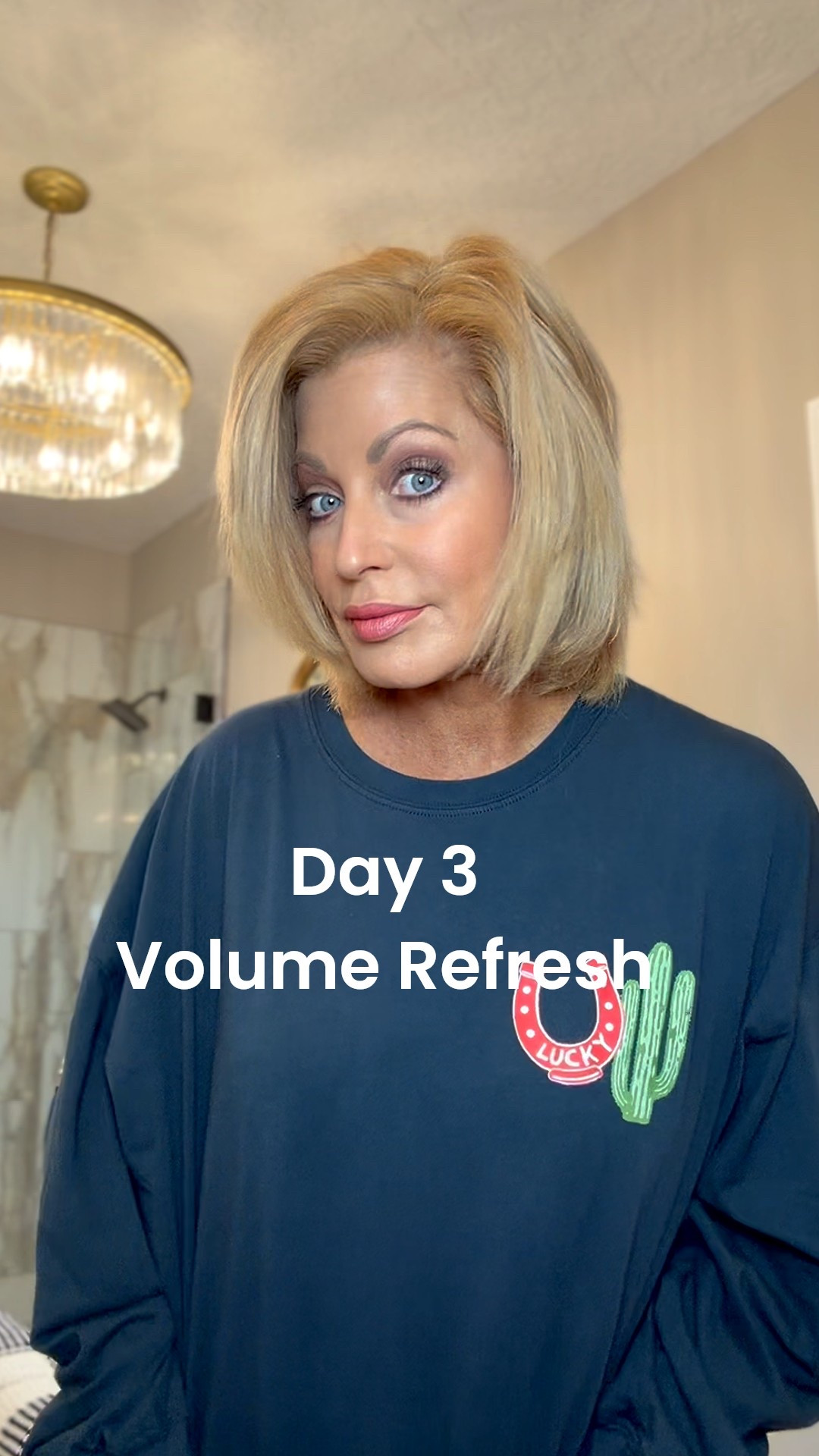 I shampoo around every 2-3 days unless I have a live show.  This is a simple hack I do to get a refresh & give my hair a break.  It’s very important to think about angles & the vision you have for your finished results.  

#LTKOver40 #LTKmorningroutine #LTKBeauty