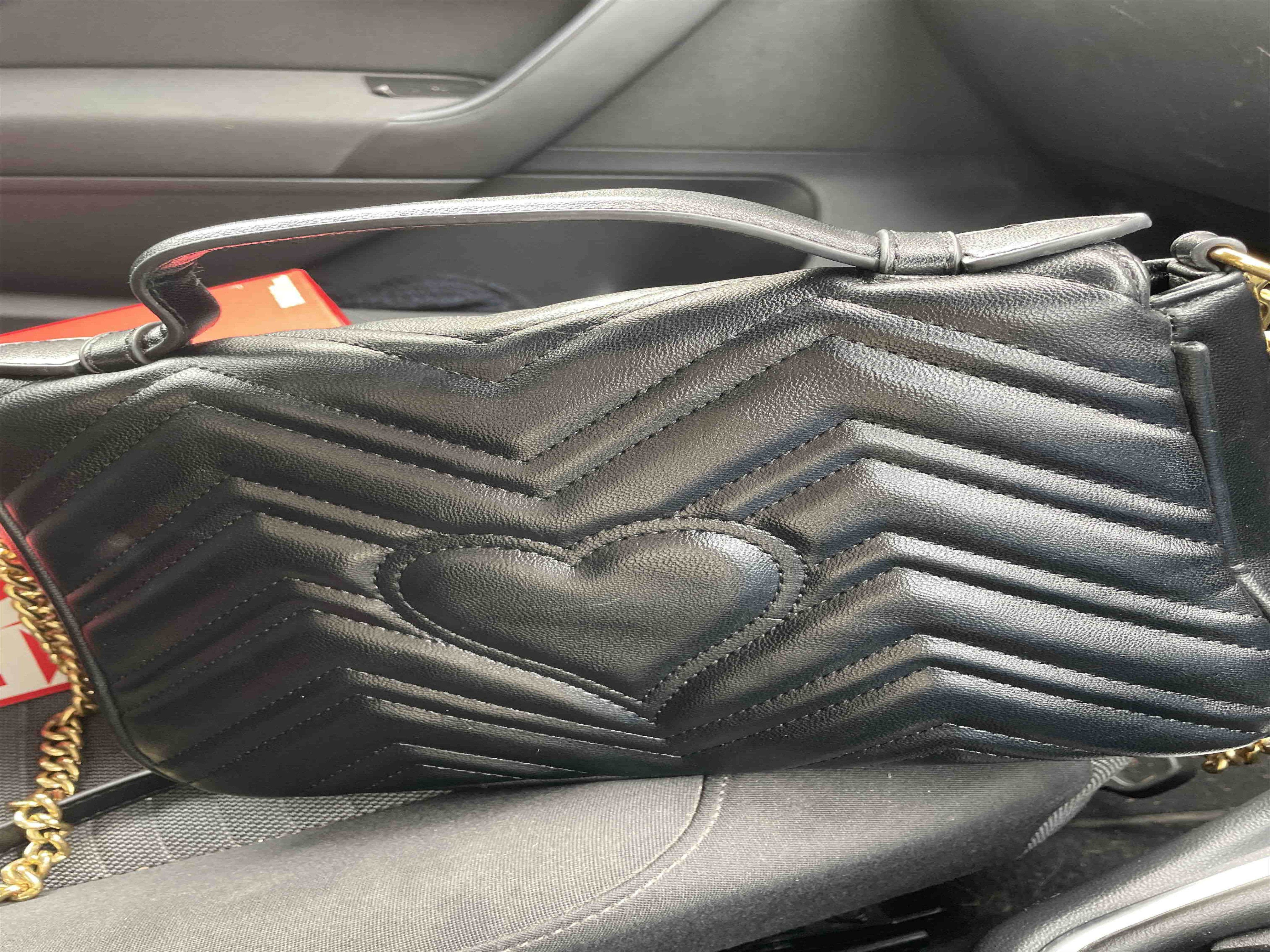 Leather Handbags High Quality Women Lady Marmont Bags Genuine Leather Crossbody Handbags Purses T... | DHGate