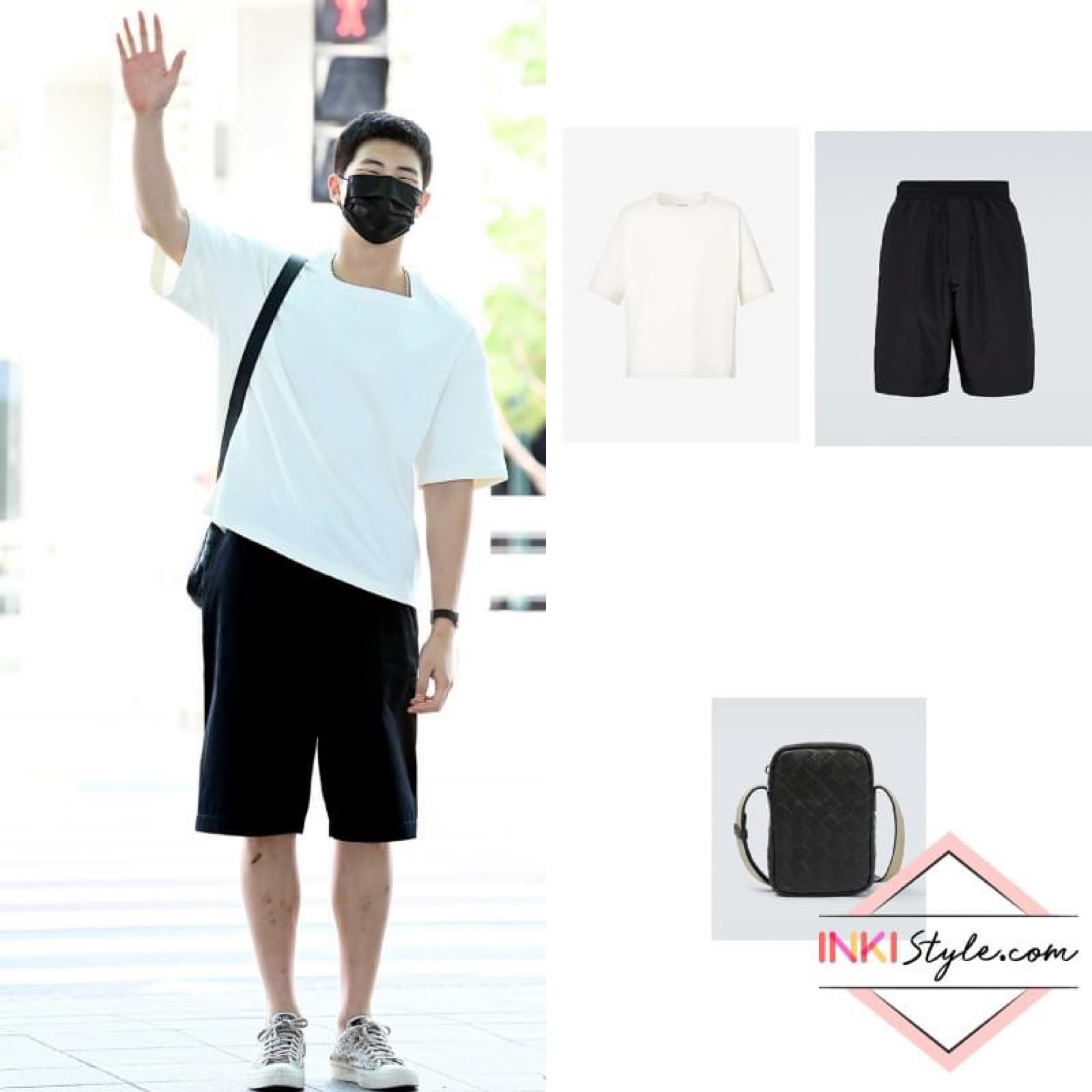 #BTS' #RM departed for Japan in a comfortable and casual Summer outfit. 
.
.
.

#btsstyle #btsfashion #rmstyle #rmfashion #방탄소년단 #방탄소년단패션 #알엠 #알엠패션 #bottegaveneta #inkistyle #inkistyle_bts #inkistyle_rm #inkistyle_bottegaveneta
