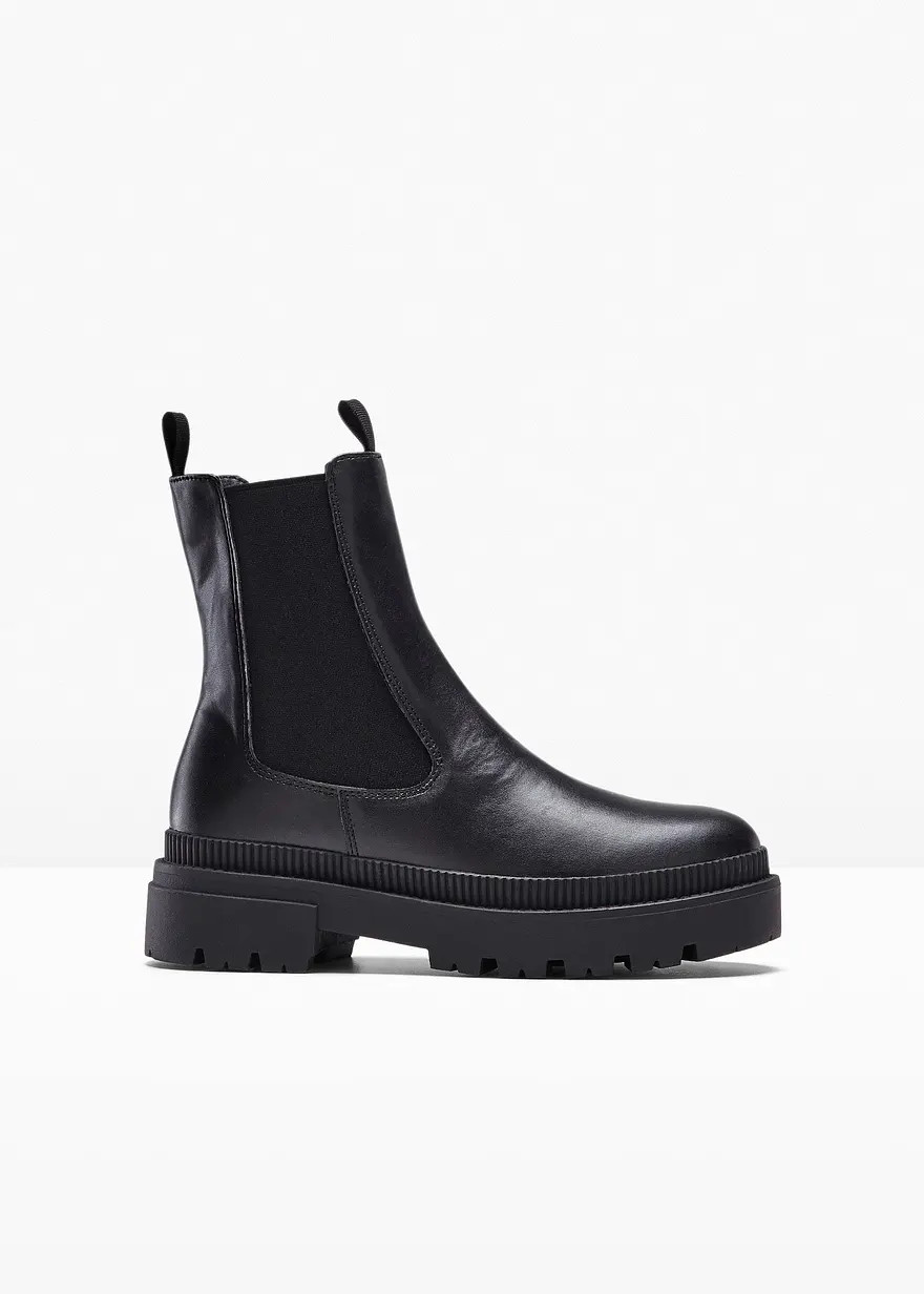 Chelsea-Boots mit Profilsohle | Bonprix DE