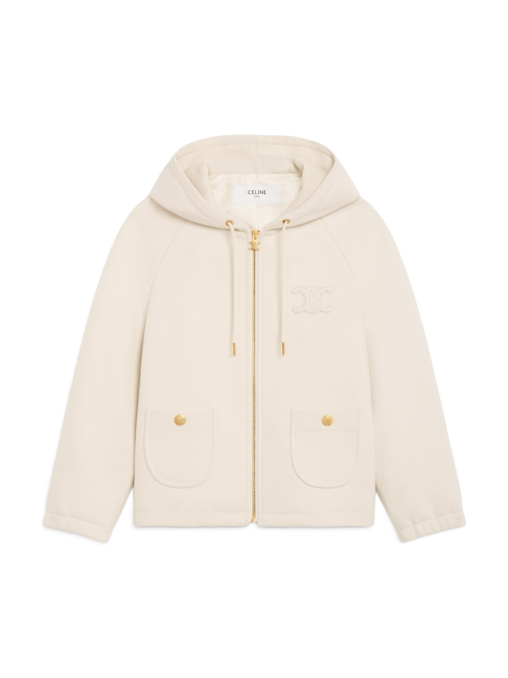 triomphe blouson jacket in double face cashmere | Senser US