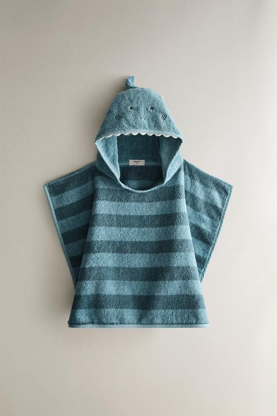 KIDS' SHARK BEACH PONCHO | Zara US