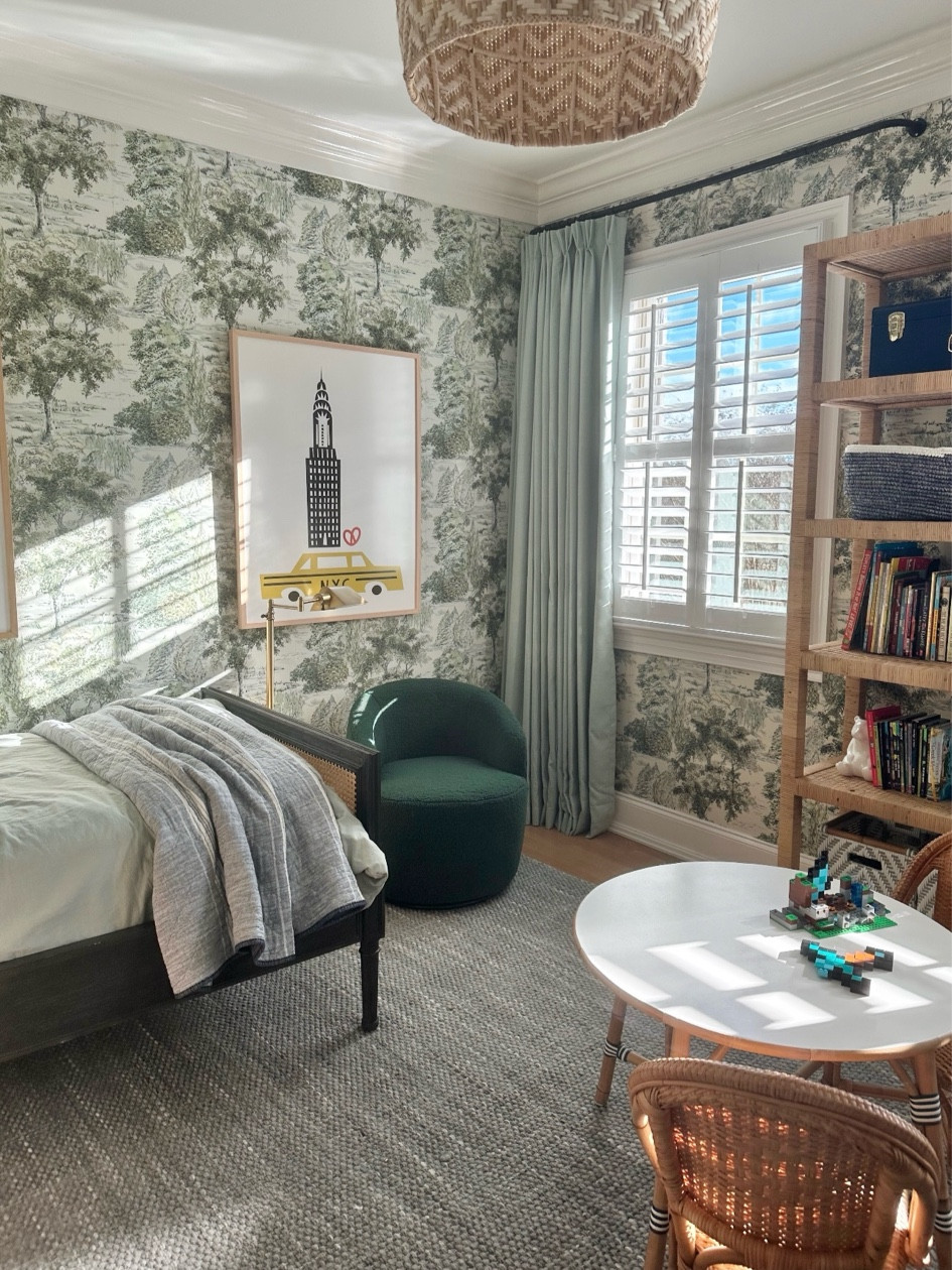 Leo’s room, including the drapery rods 

#LTKfamily #LTKkids #LTKhome