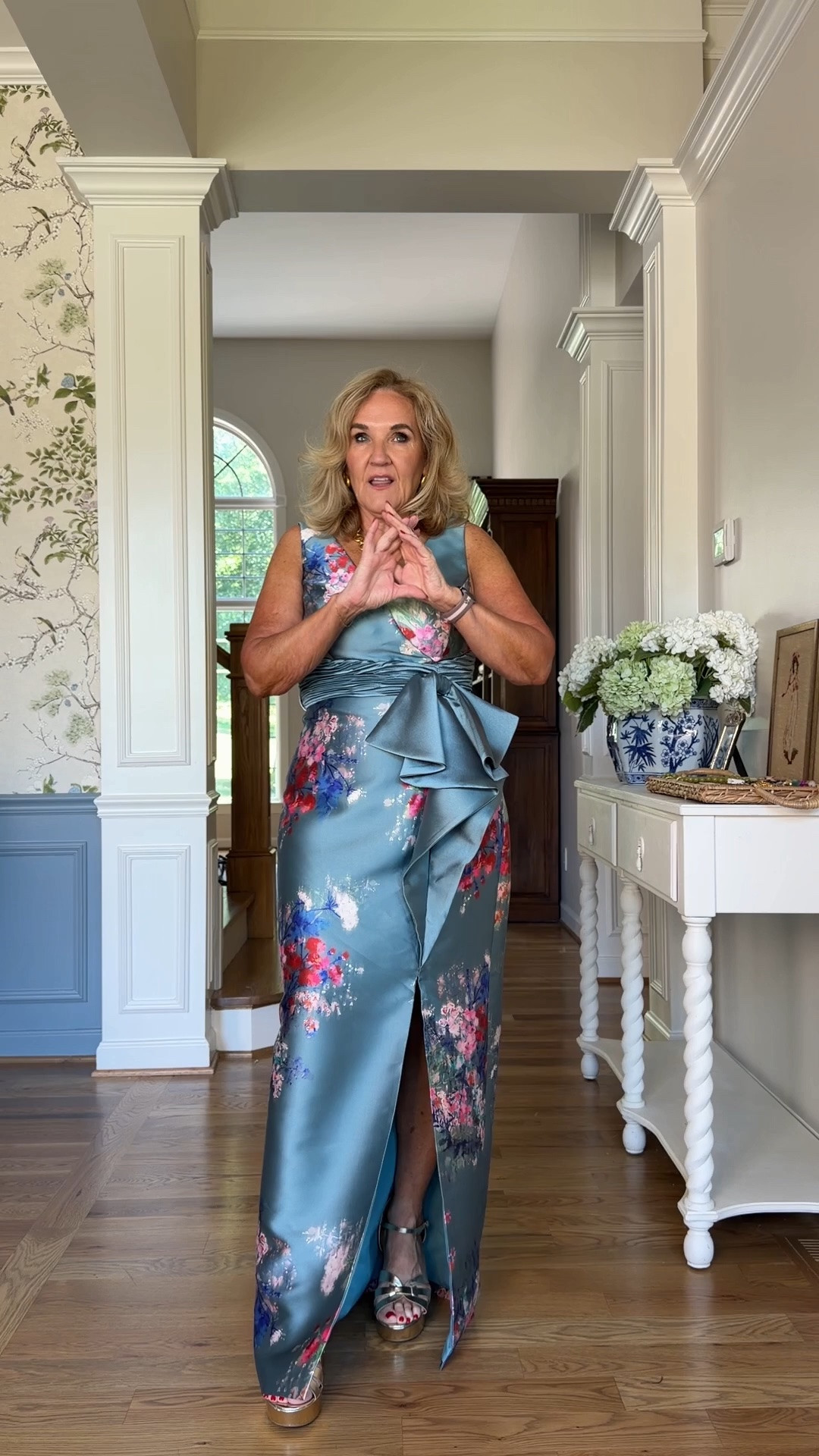 Mother of the bride mother of the groom, formal wedding guest, black tie, gala
This dress is a size 10 I sized up and I’m glad I did

#LTKWedding #LTKOver40 #LTKPetite