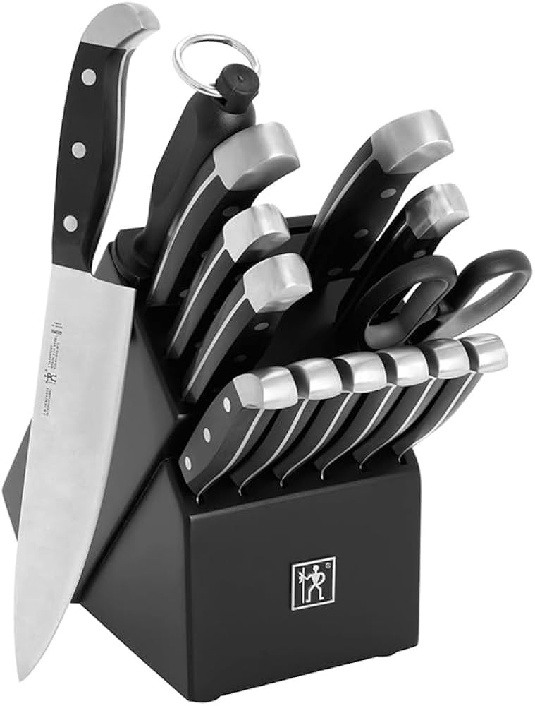 Henckels Statement 15-pc Kitchen Knife Set with Block, Chef Knife, Steak Knife set, Kitchen Knife... | Amazon (US)