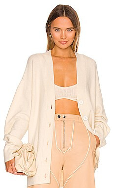 Camila Coelho Trista Oversized Cardigan in Ivory from Revolve.com | Revolve Clothing (Global)