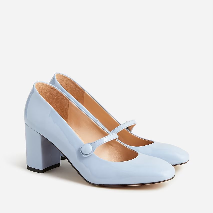 Maisie Mary Jane heels in Italian patent leather | J.Crew US