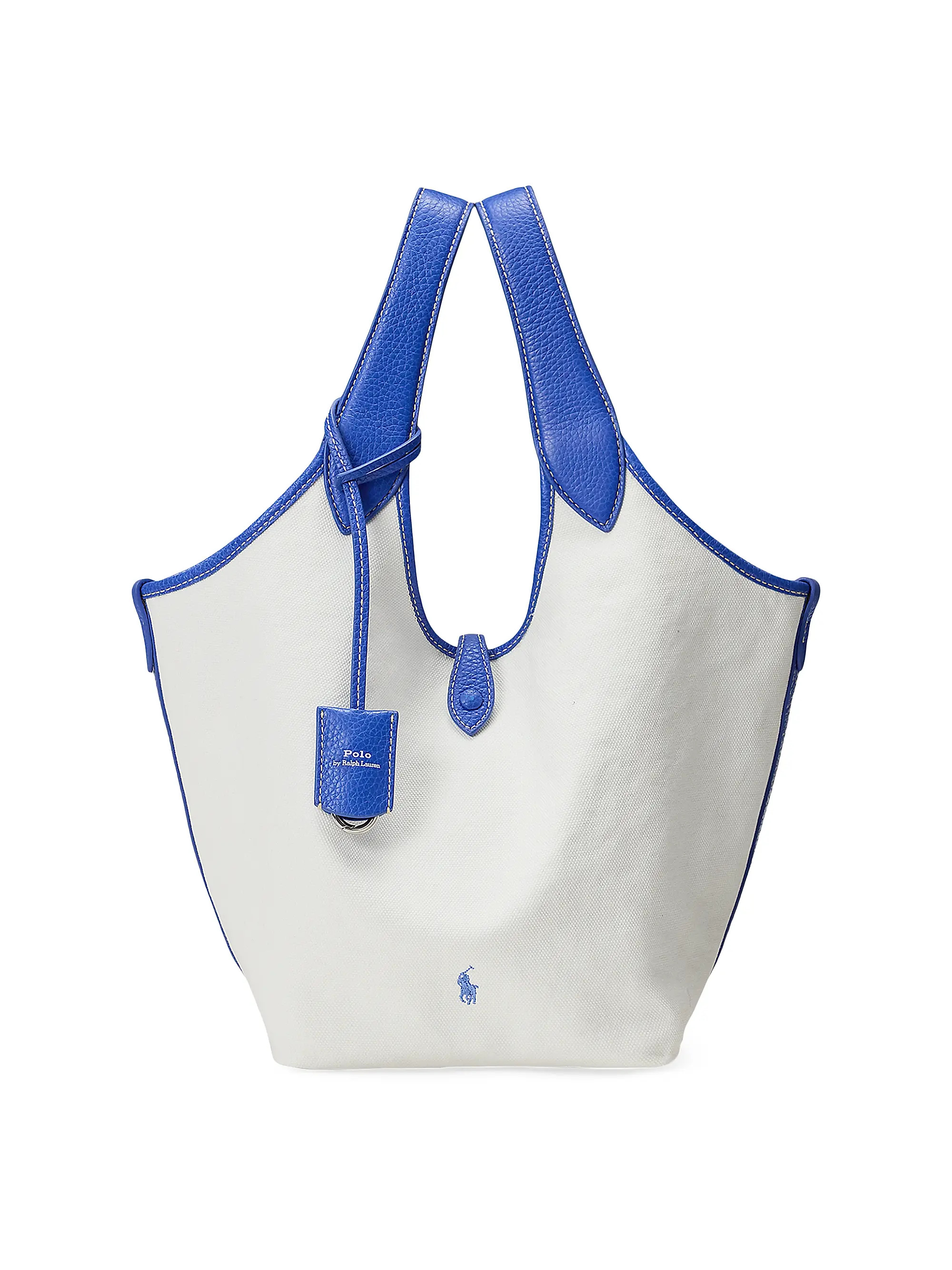 Canvas & Leather Tote Bag | Saks Fifth Avenue