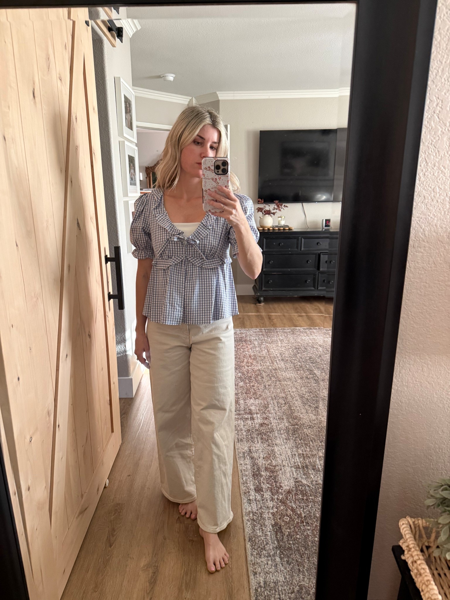 Gingham and puff sleeves and bows and ruffles? Yes please! 

#LTKSeasonal #LTKSpringSale #LTKootd