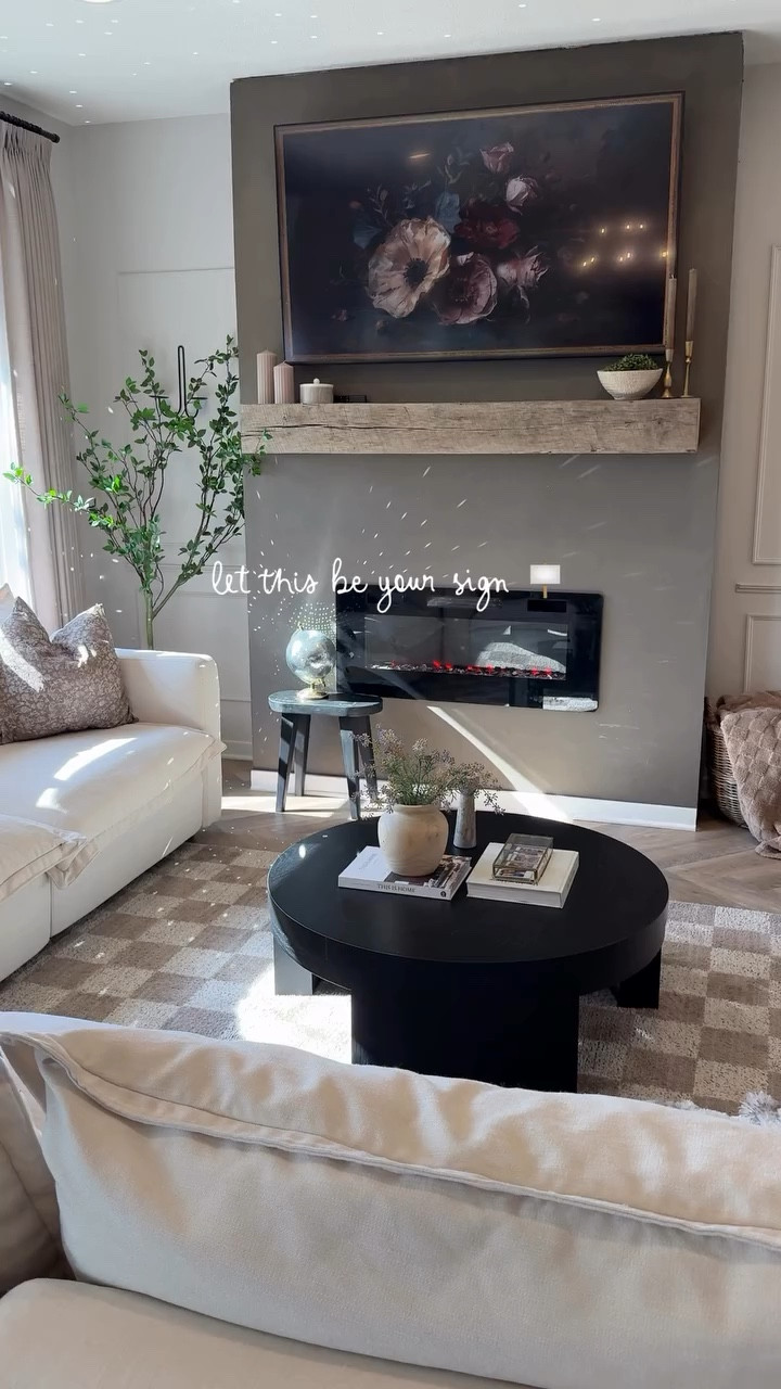 Display the pictures.
Makes for a sweet moment every time I’m wiping off the table ✨

Which is a lot. 
#homesweethome #simplehomewelove #coffeetabledecor #smallspaceliving