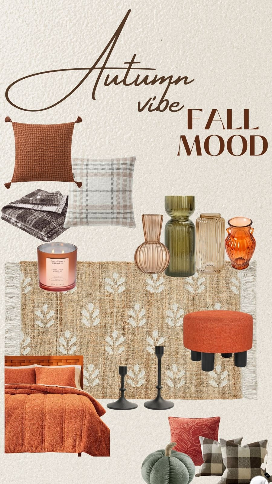 Refreshing your home décor for the fall season can infuse warmth, comfort, and seasonal charm into any space. Whether you're updating your living room, bedroom, or entryway, the following selections from Walmart offer a variety of textures, colors, and styles perfect for creating a cozy autumn atmosphere.

#LTKFindsUnder50 #LTKHome #LTKFallSale