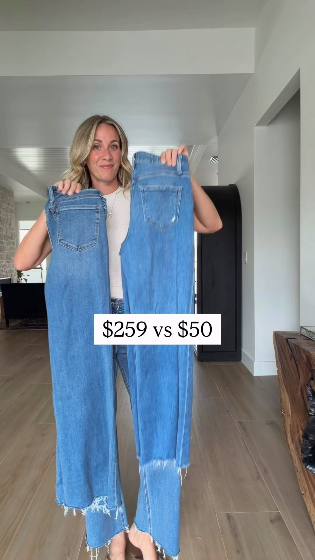 Quince wide leg jeans 

#LTKSeasonal #LTKU #LTKmomlife