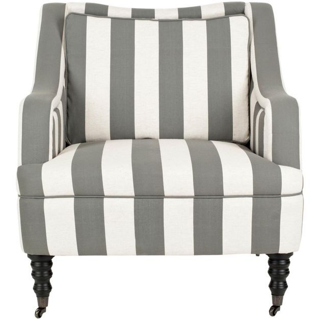 Homer Arm Chair - Blue/White - Safavieh | Target