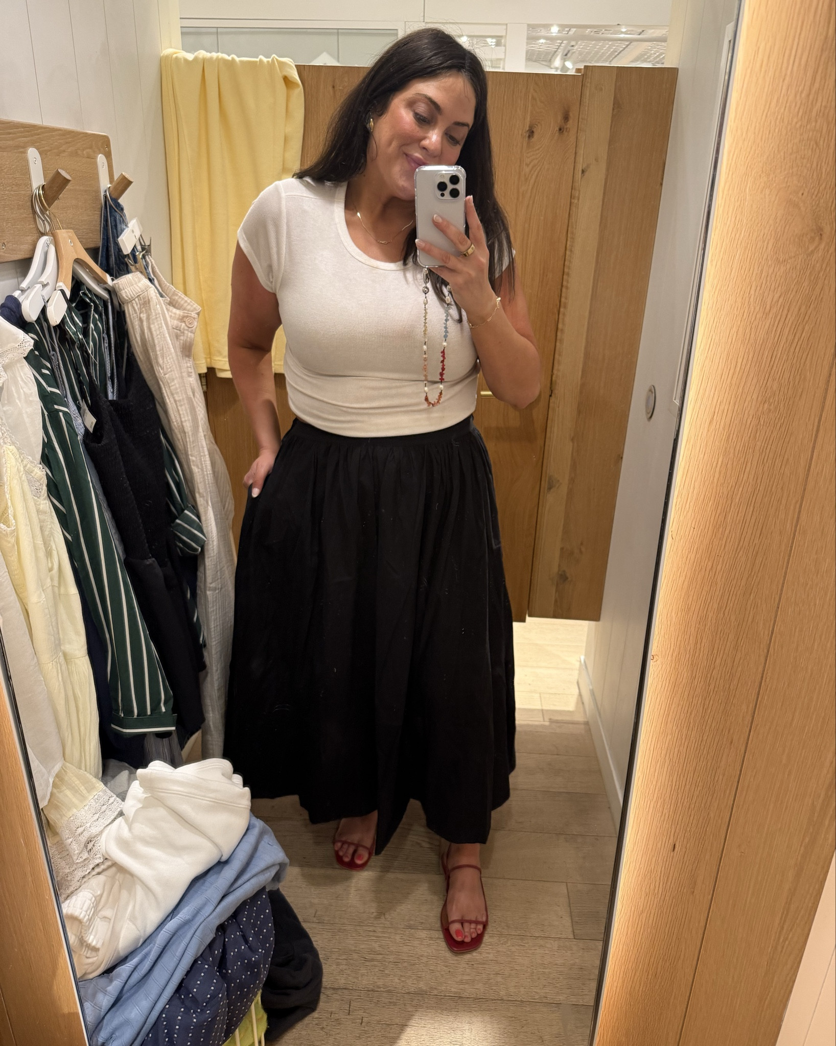 Great summer skirt. Runs large 

#LTKFindsUnder50 #LTKSaleAlert #LTKMidsize