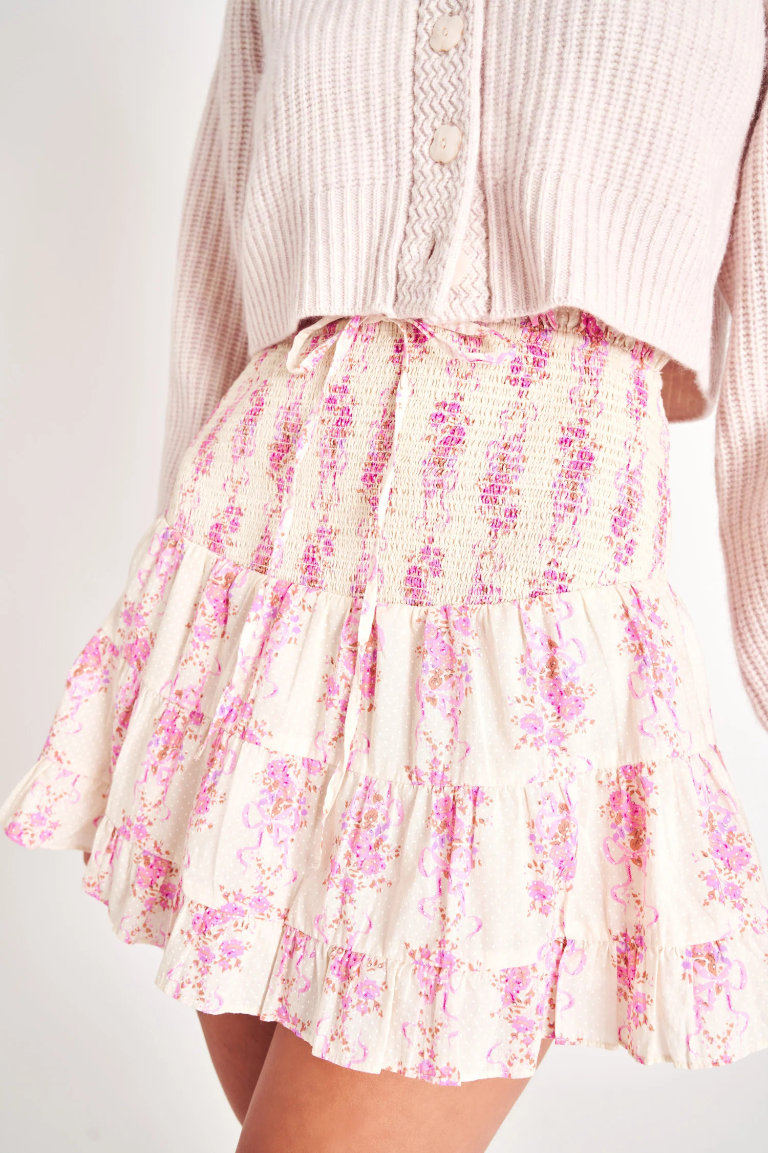 Aldana Mini Skirt | LOVESHACKFANCY