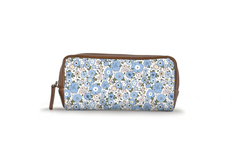 Highclere Accessory Case - Leather Patch | Barrington Gifts