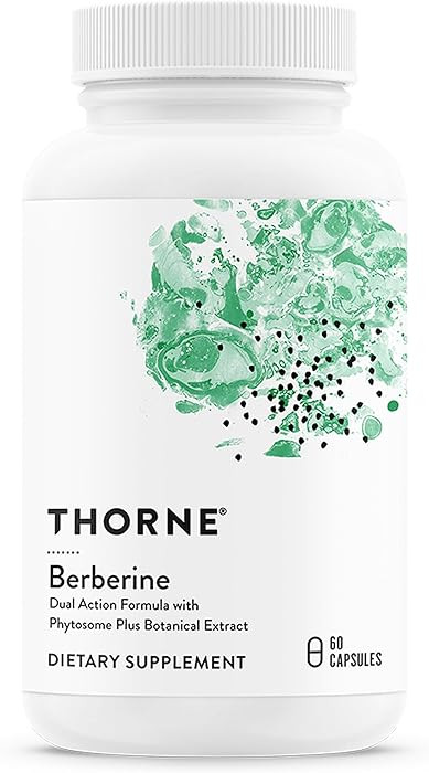 THORNE - Berberine - Dual Action Formula with Phytosome Plus Botanical Extract - Support Heart He... | Amazon (US)