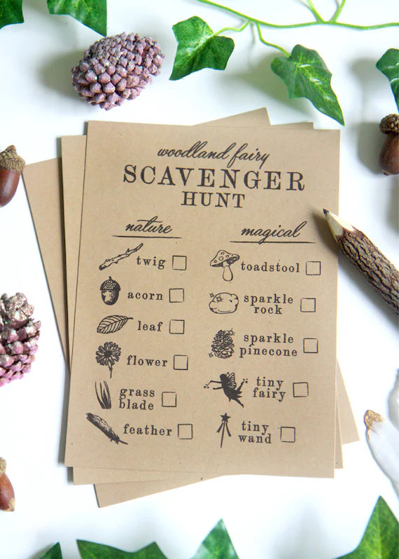 Printable Scavenger Hunt Sheets  Nature Scavenger Hunt - Etsy | Etsy (US)