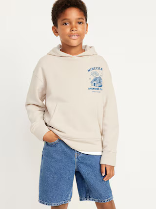 Minecraft™ Gender-Neutral Graphic Pullover Hoodie for Kids | Old Navy (US)