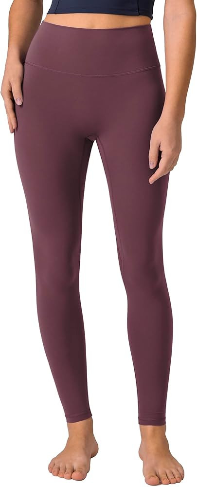 Colorfulkoala Dreamlux No Front Seam Leggings for Women 25"/28" Inseam, Seamless High Waisted But... | Amazon (US)