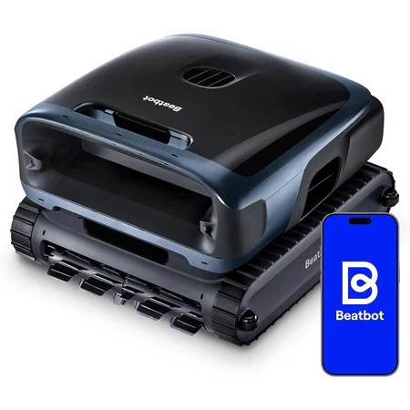 (2026 New) Beatbot Sora 70 Pool Vacuum Robot, 360° Top-to-Bottom Cleaning, Smart Surface Parking, 6L Capacity, 6800GPH Super Power for Above & In-Ground Pools Up to 3,200 sq. ft, Midnight Blue | Walmart (US)
