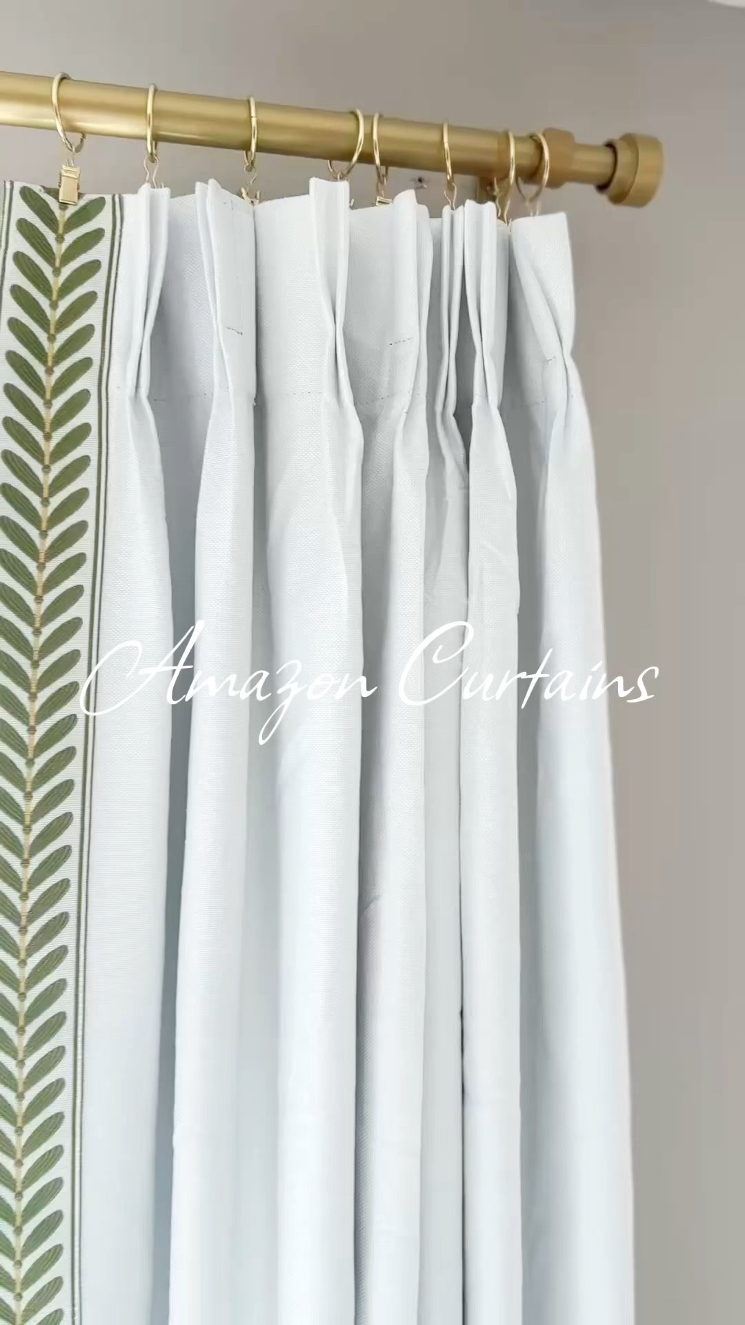 Amazon Curtains | Living Room Curtains | Grandmillennial Curtains 

#LTKHome