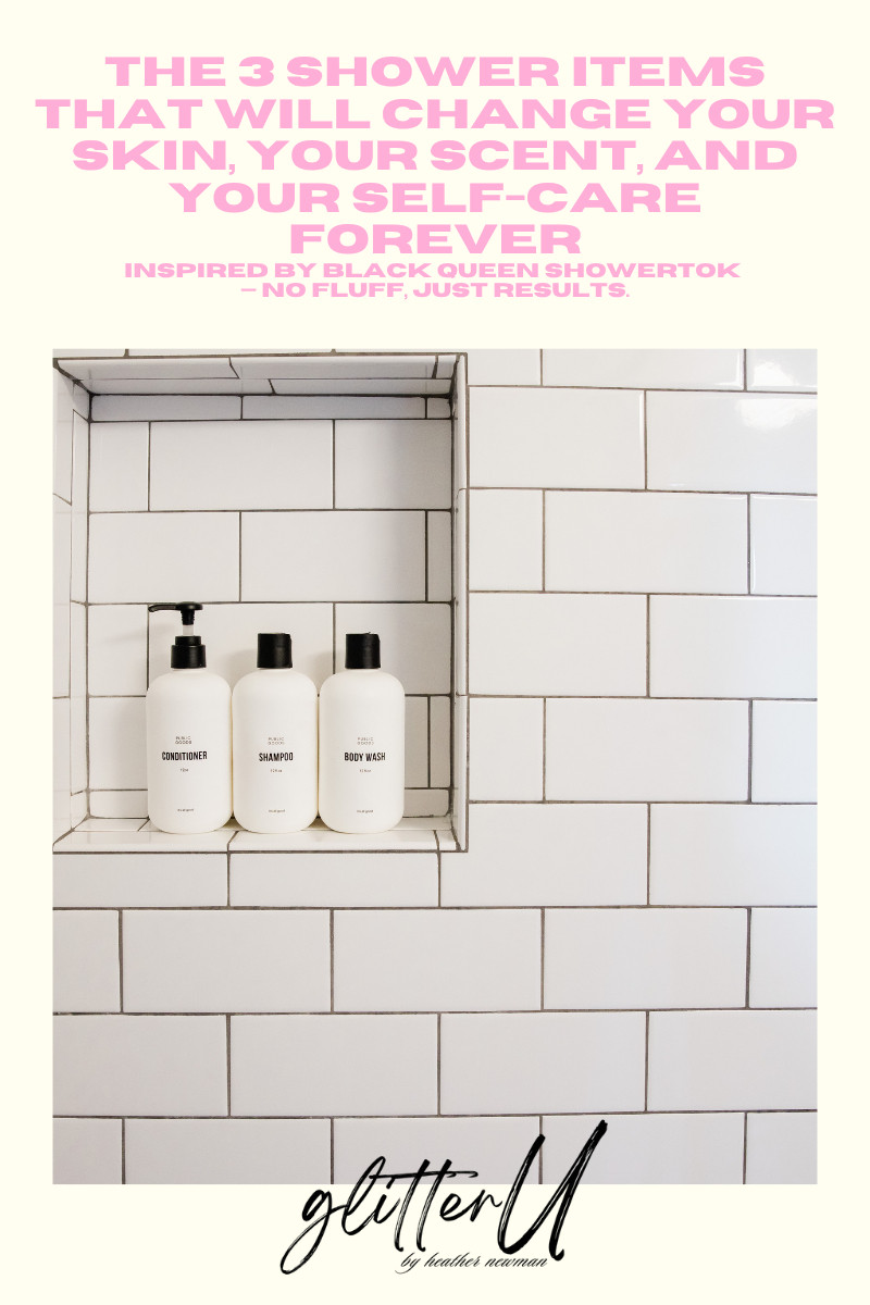 ✨ the 3 shower essentials that changed everything 🖤
glowier skin, longer-lasting scent, and a ritual that actually feels good — no fluff, just results.
#1? that african body net. if you know, you know.

shop my minimalist shower routine — linked on LTK 💧
#blackqueenshowertok #showeressentials #bodycareedit #minimalselfcare #glowyskinroutine #ltkbeauty #ltkwellness #dopaminespendingdetox #structureisselfrespect 

 #LTKOver40