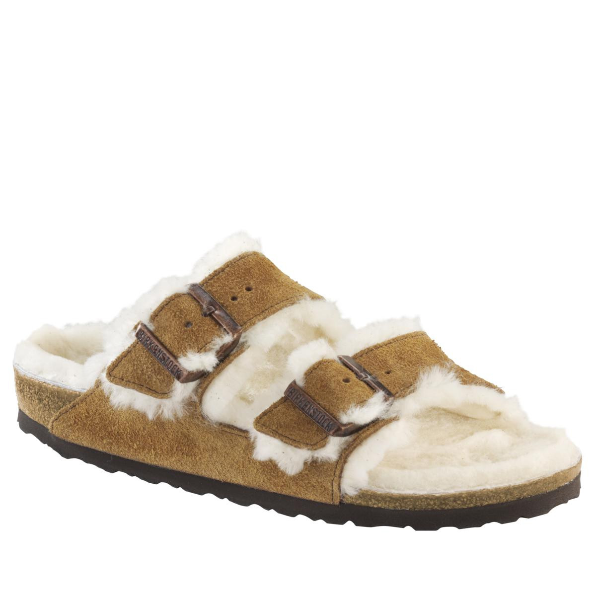 Birkenstock Arizona Shearling Comfort Sandal | HSN