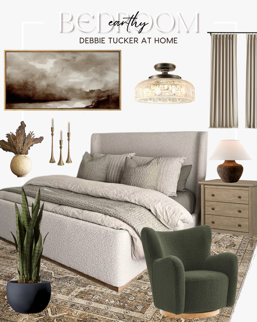 Earthy Bedroom that’s cozy, colorful, and affordable  

#LTKHome