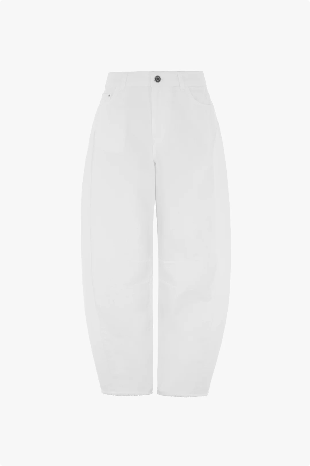 ALIGNE Barrel Leg Jeans - White | Tommy | ALIGNE UK & EU