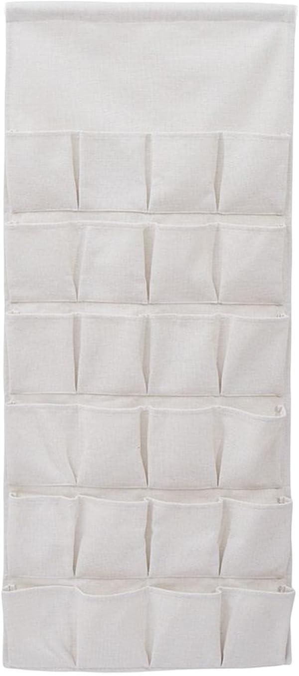 DIY Fabric Christmas 24 Day Advent Calendar with 24 Storage Pockets,Reusable Countdown Advent Cal... | Amazon (US)