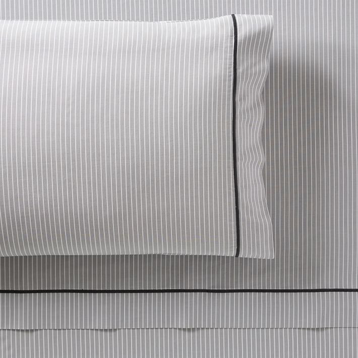 Oxford Stripe Sheet Set | Pottery Barn Teen