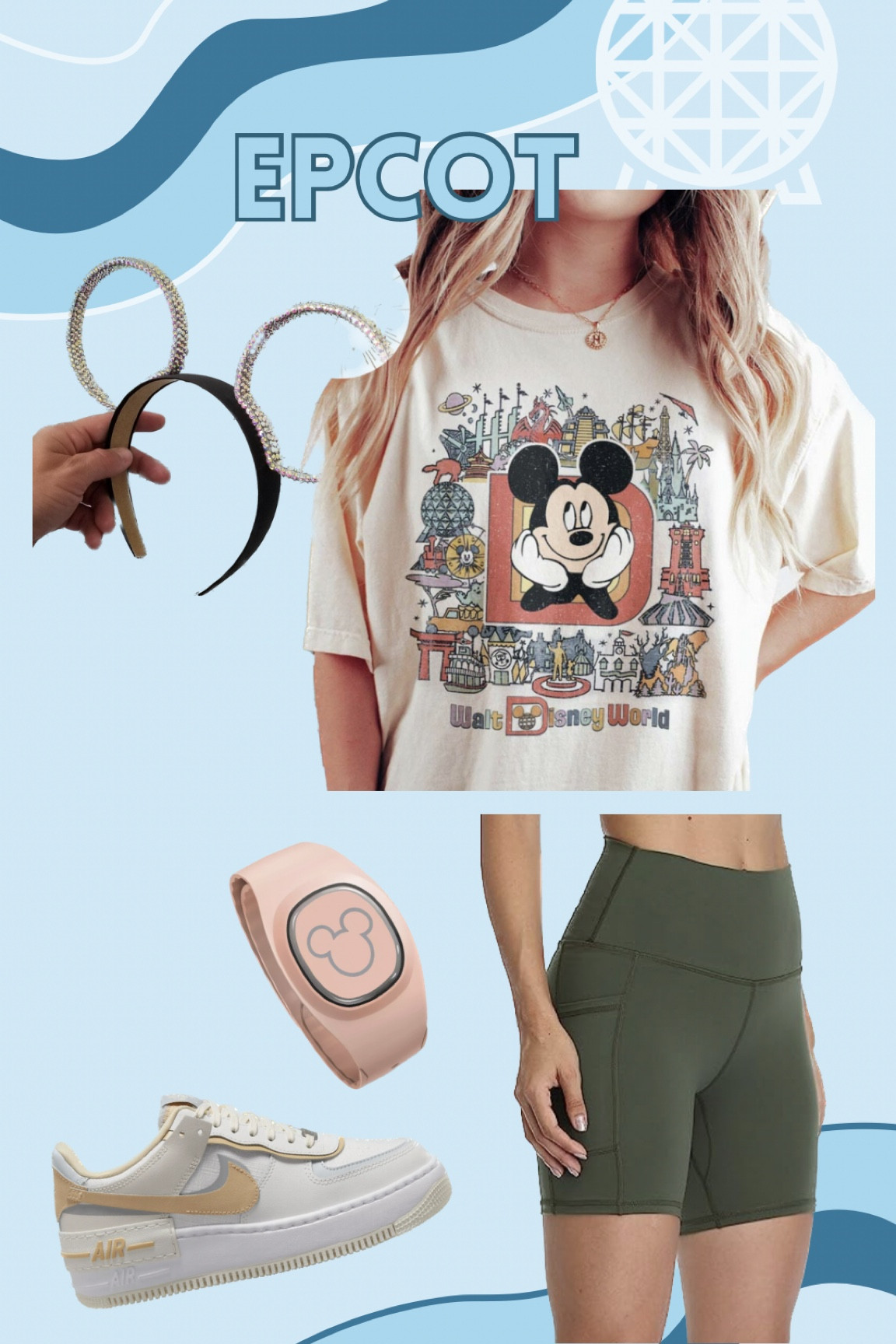 Another day another park outfit! I love how trendy this look is and I am so excited for the new interactive magic bands! I love that they’re meant to be used over and over to reduce unnecessary re-purchasing! 🐭 

#LTKSeasonal #LTKFind #LTKshoecrush