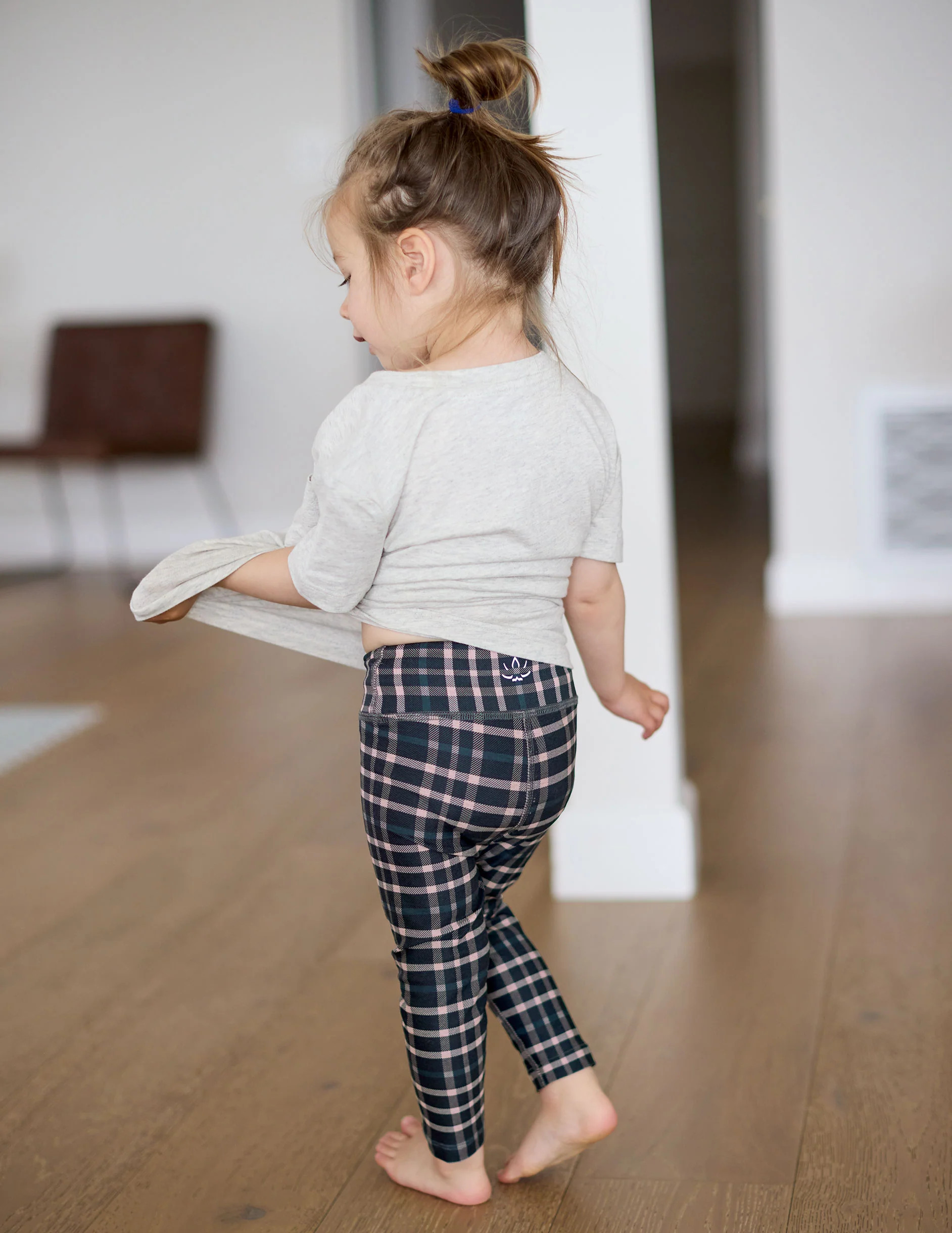 Preppy Plaid SoftMark Toddler Legging | Beyond Yoga | Beyond Yoga